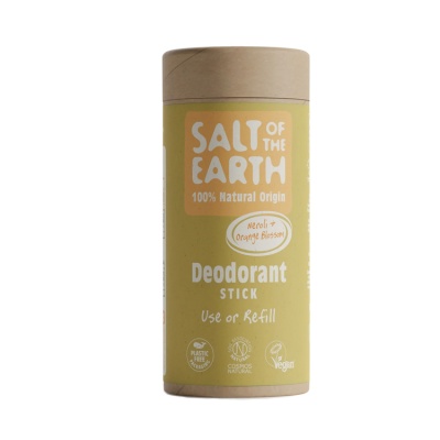 Salt of the Earth Neroli & Orange Blossom  Deodorant Stick - Use or Refill 75g